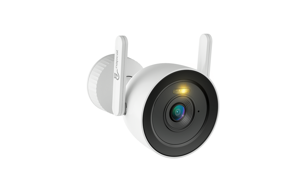 4MP Outdoor Security Camera, Color Night Vision, Two-way Audio, Smart AI Detection